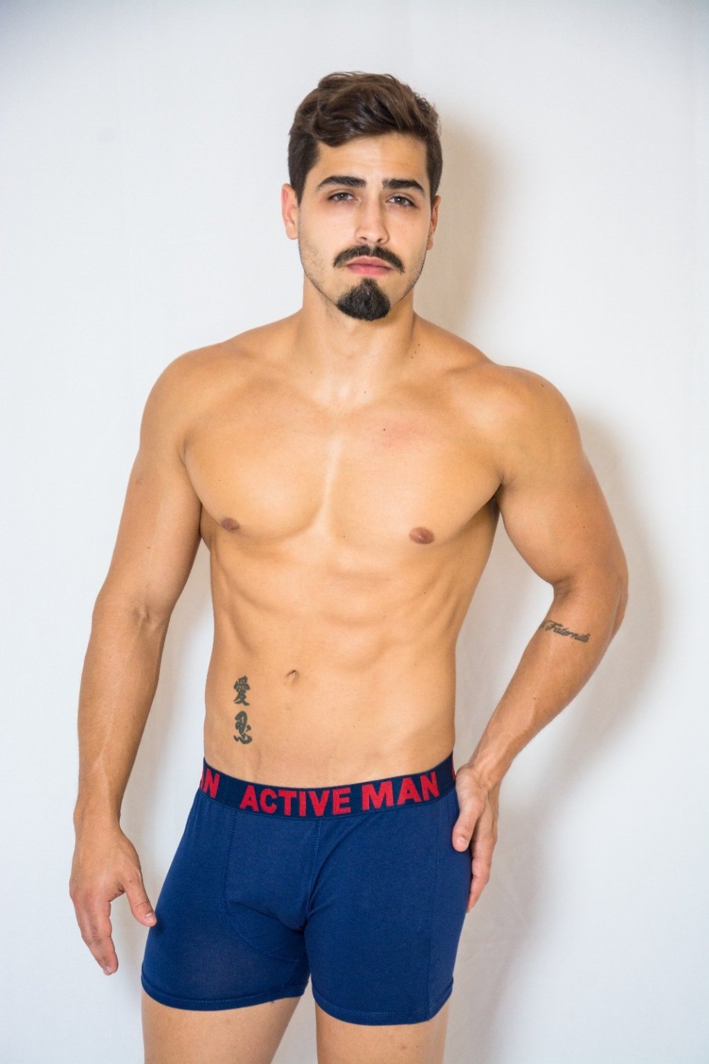 Cueca Boxer Adulto em Algodão 