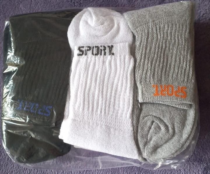 MEIA CANO LONGO ADULTO MASCULINA