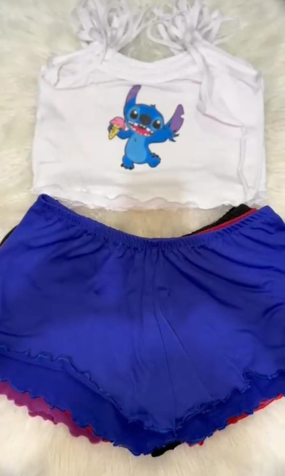 KIT C 8 PIJAMAS VIRGINIA SHORTS LISO