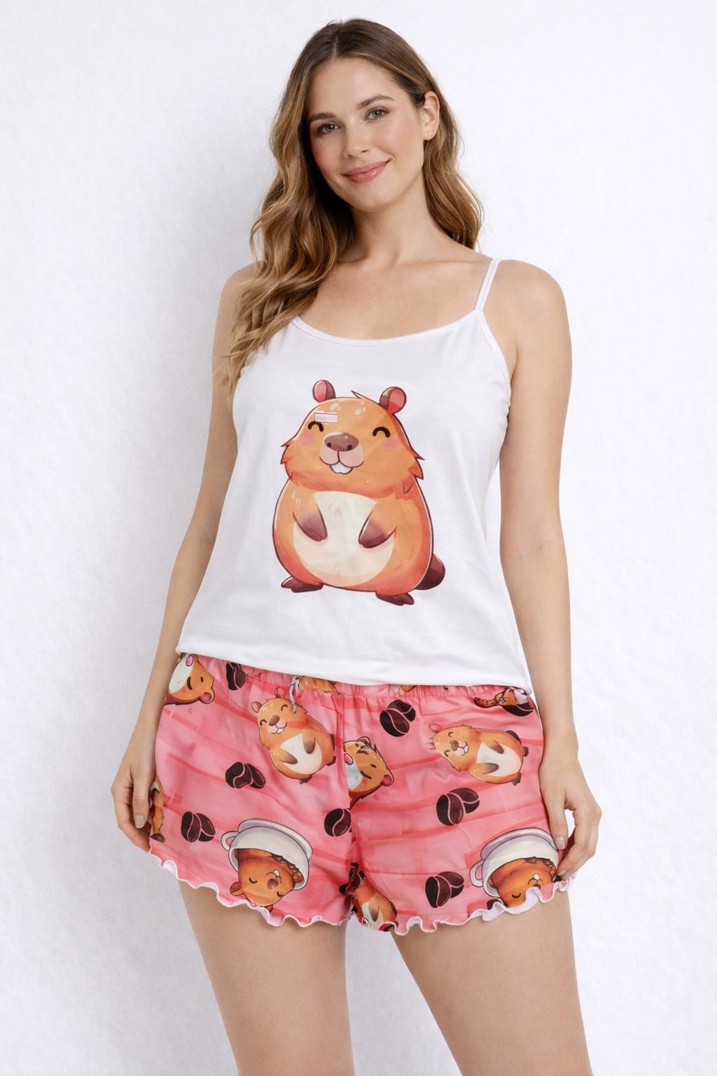 Pijama Mel em Suede