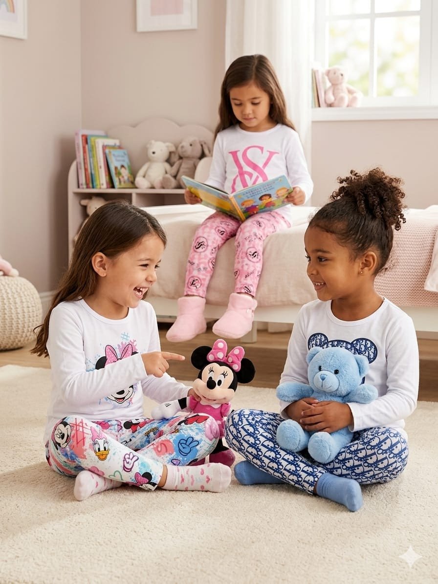 Pijama de frio Infantil SUEDE MENINA