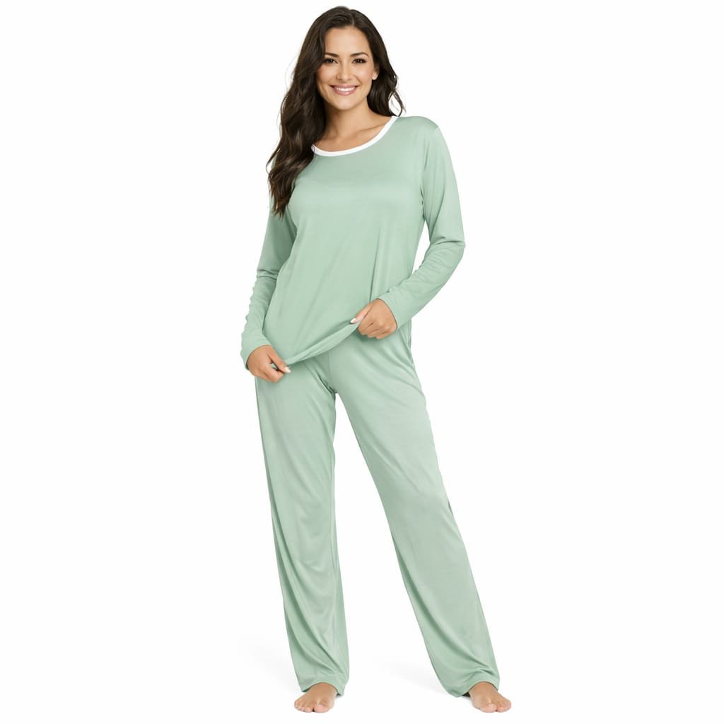 PIJAMA FRIO  SUEDE LISO