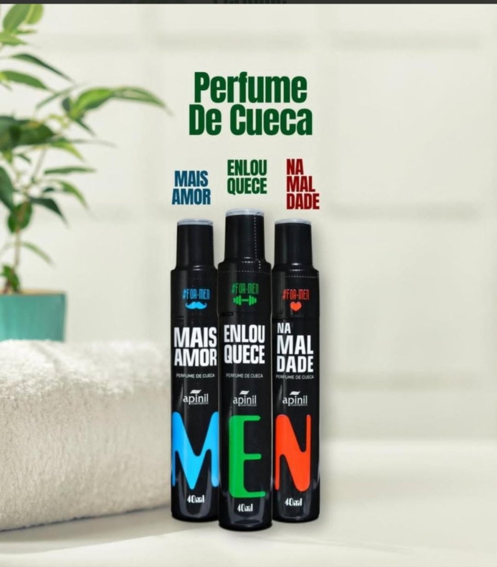 KIT C 5 PERFUMES DE CUECA 