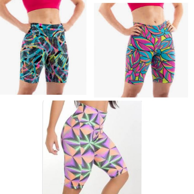 Bermuda em Suplex ESTAMPADA