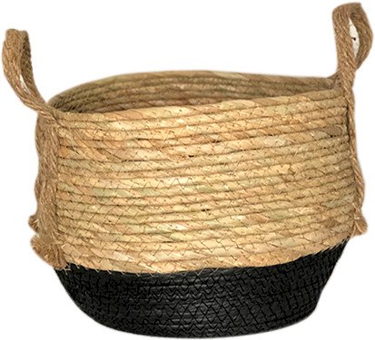 Cesto Seagrass / Preto P Ref.30417P