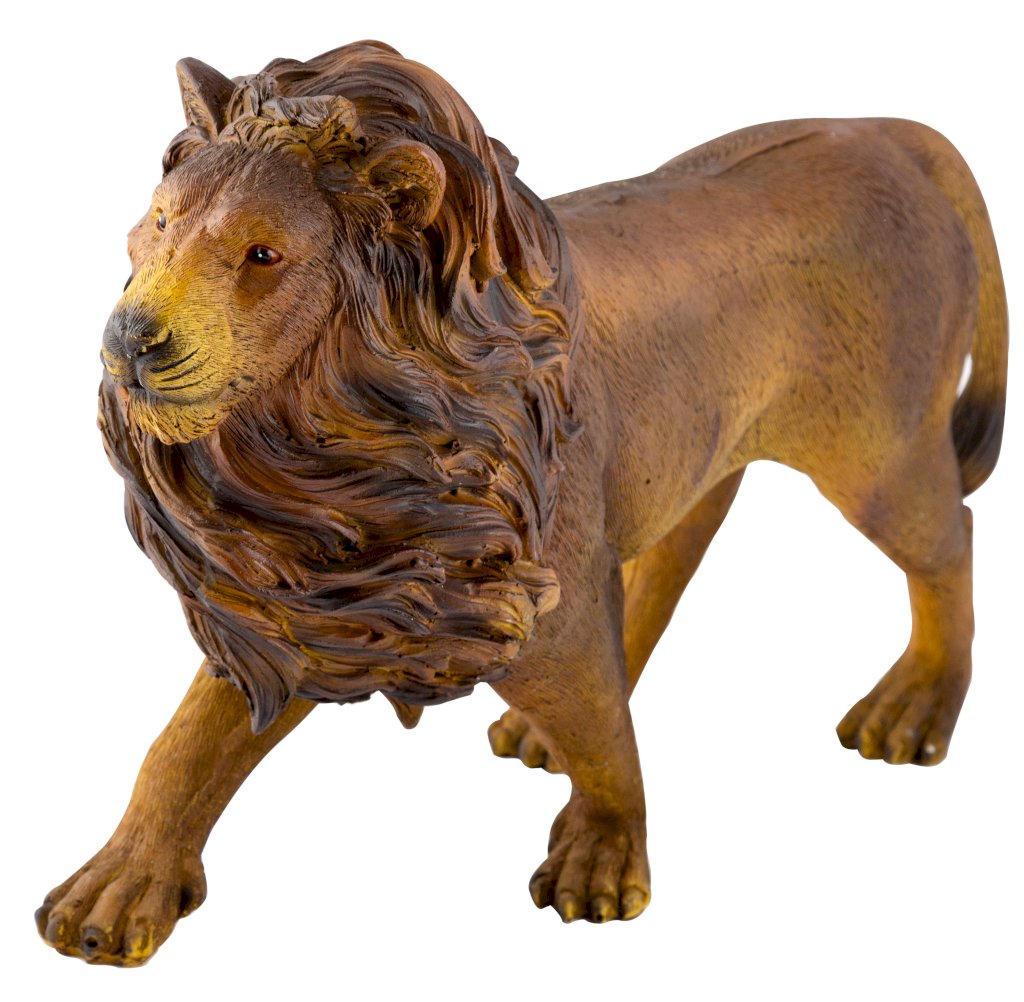 Leão Rde Resina Ref:42349