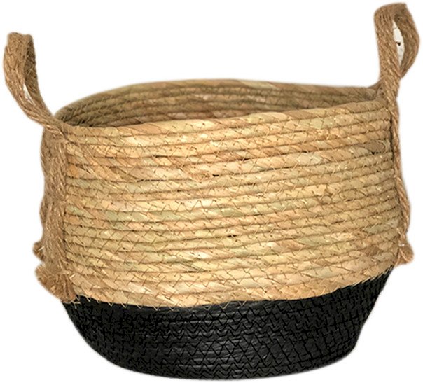 CESTO SEAGRASS / PRETO G REF.30417G