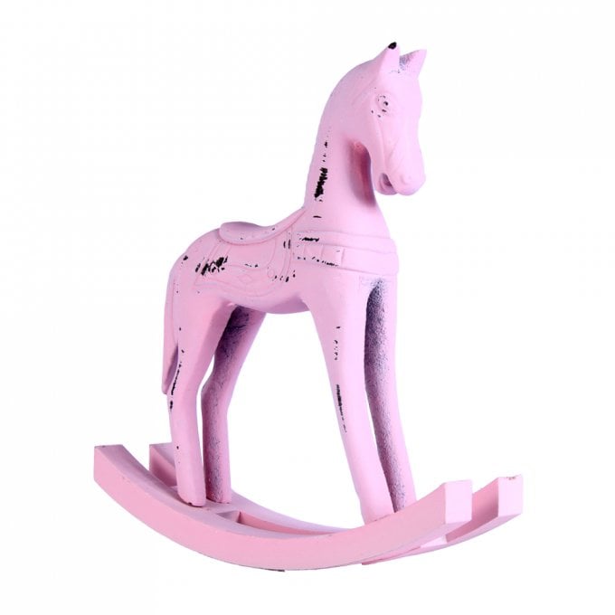 Cavalo De Balanco Madeira Ref:15247