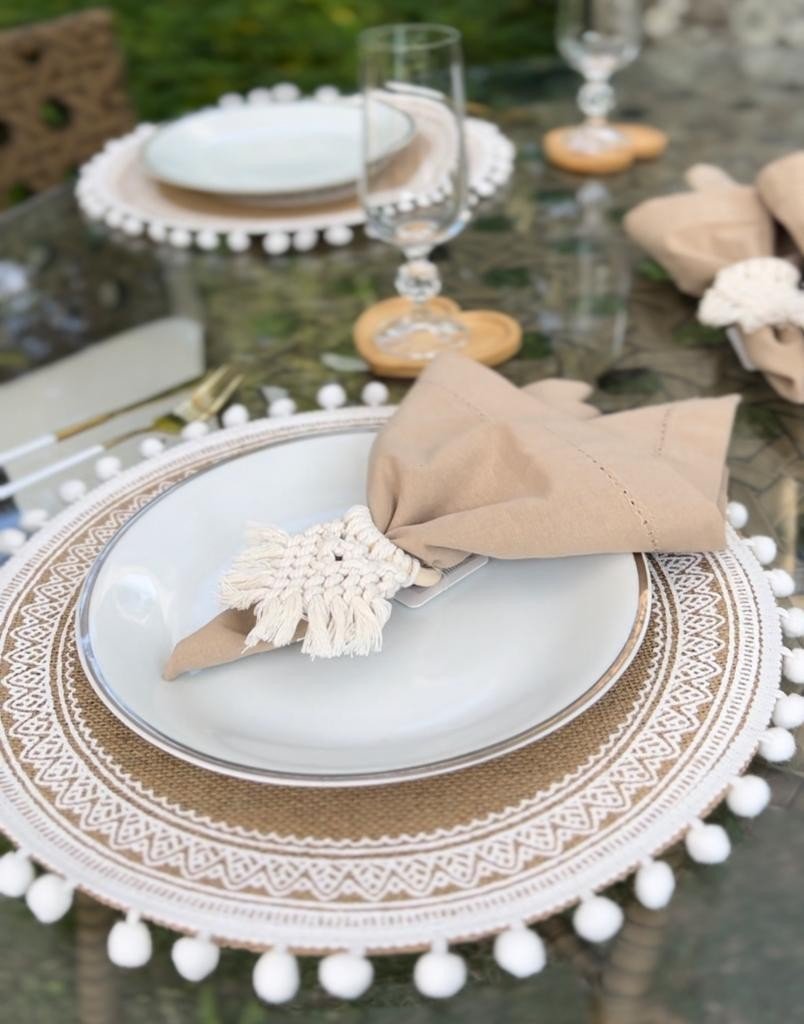 ANEL PORTA GUARDANAPO ETNICO REF. 30588