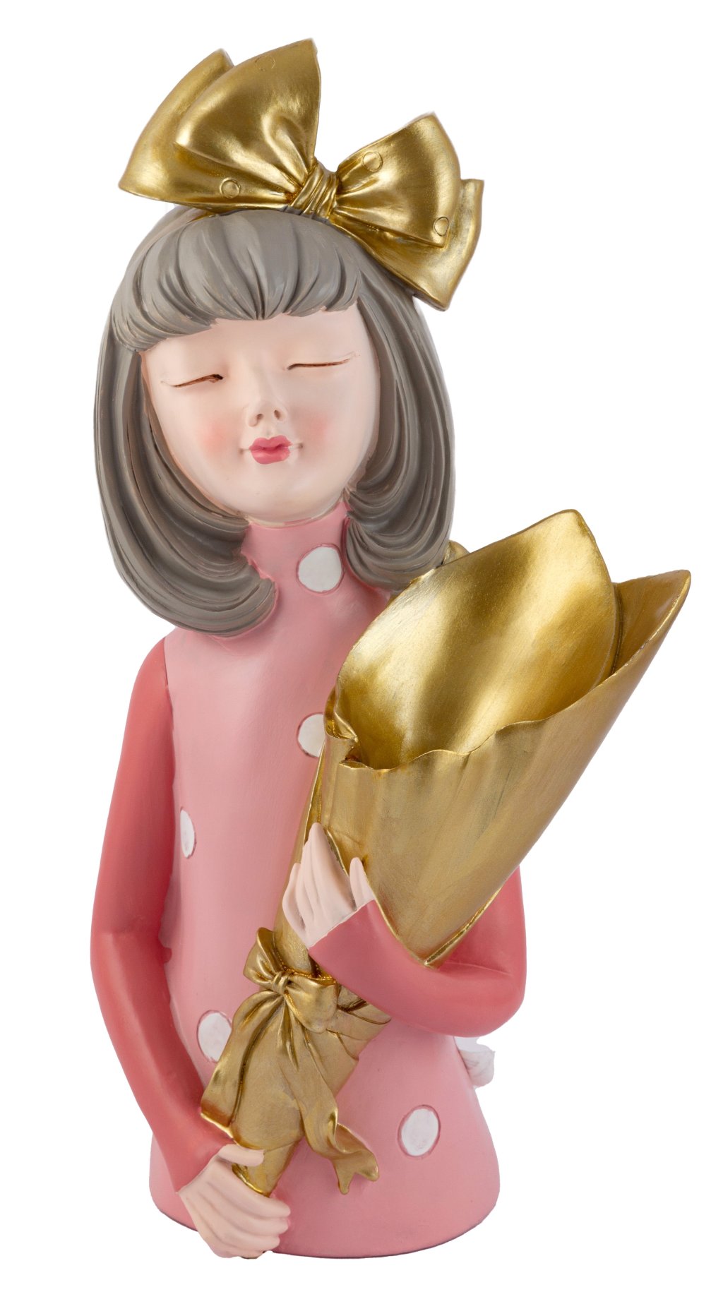 Boneca de Resina Lilly Buque Marrom Ref: 30629R