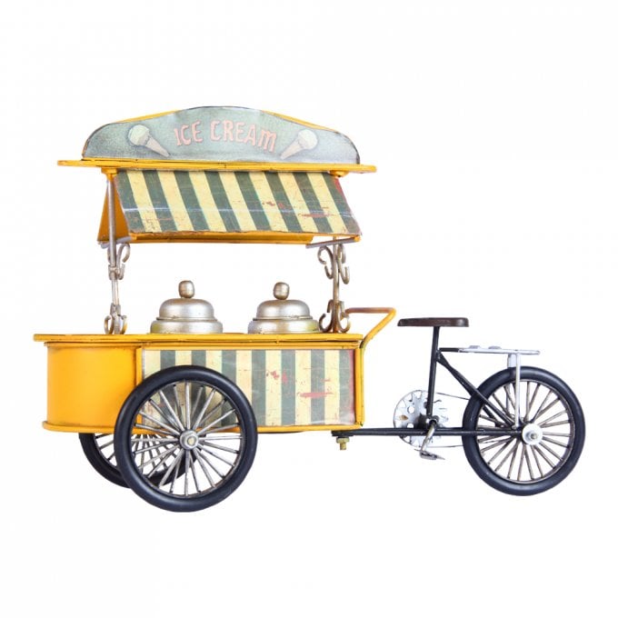 Enfeite De Metal Ice Cream Ref:0036*