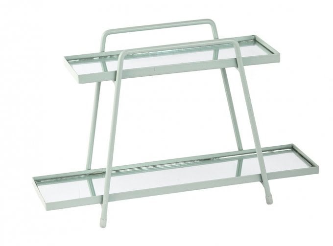 Expositor De Doces Espelhado Dois Andares Ref:42058