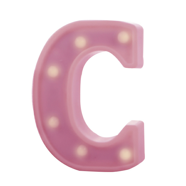 Letra Luminosa Peq C Ref:20046