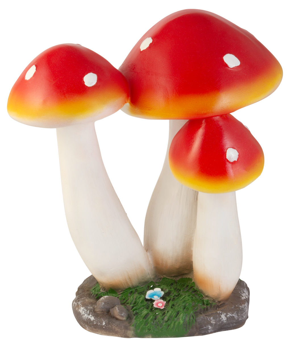 TRIO DE COGUMELOS DE RESINA XXG REF: 70353