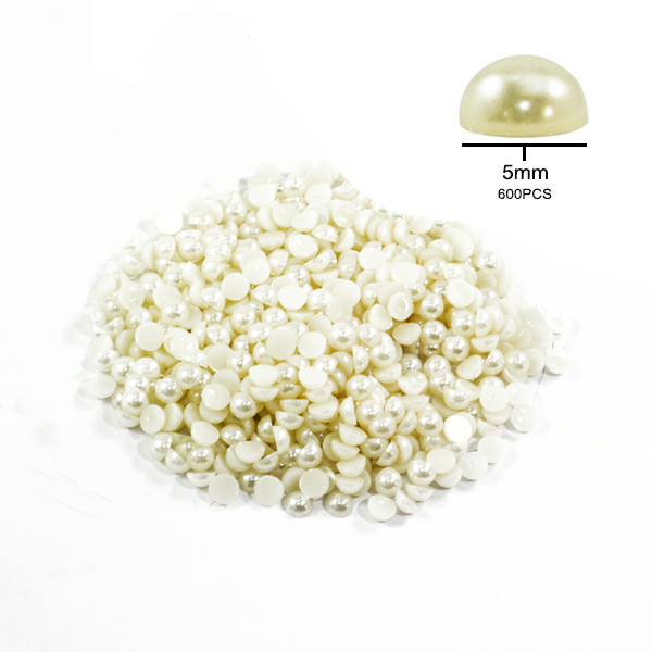 Meia Perola 4Mm 1000Pcs Ref:15260