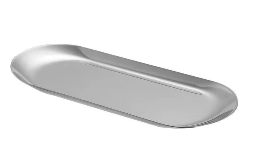 BANDEJA DE METAL CROMADA REF.30690