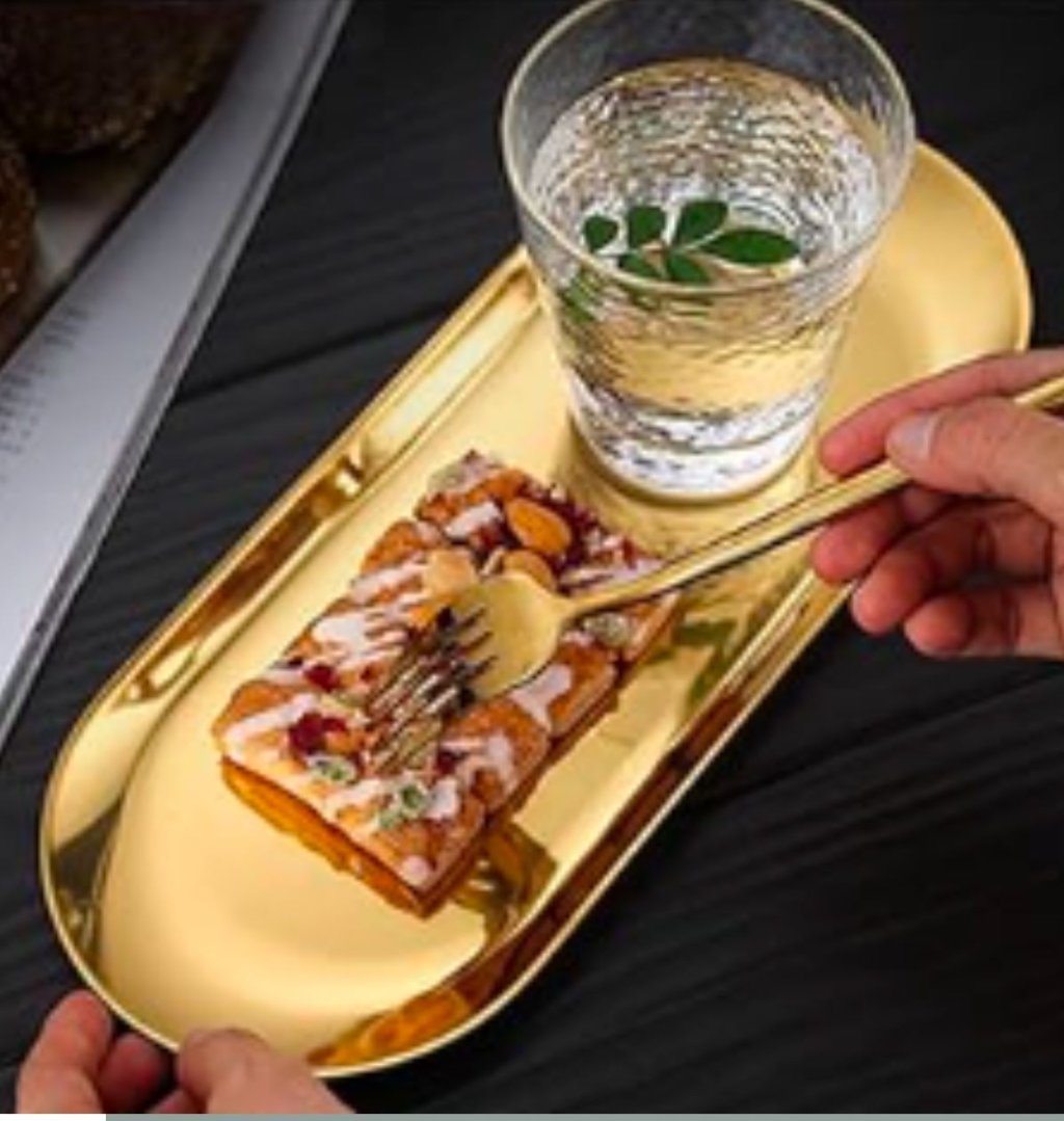 BANDEJA DE METAL CROMADA REF.70719