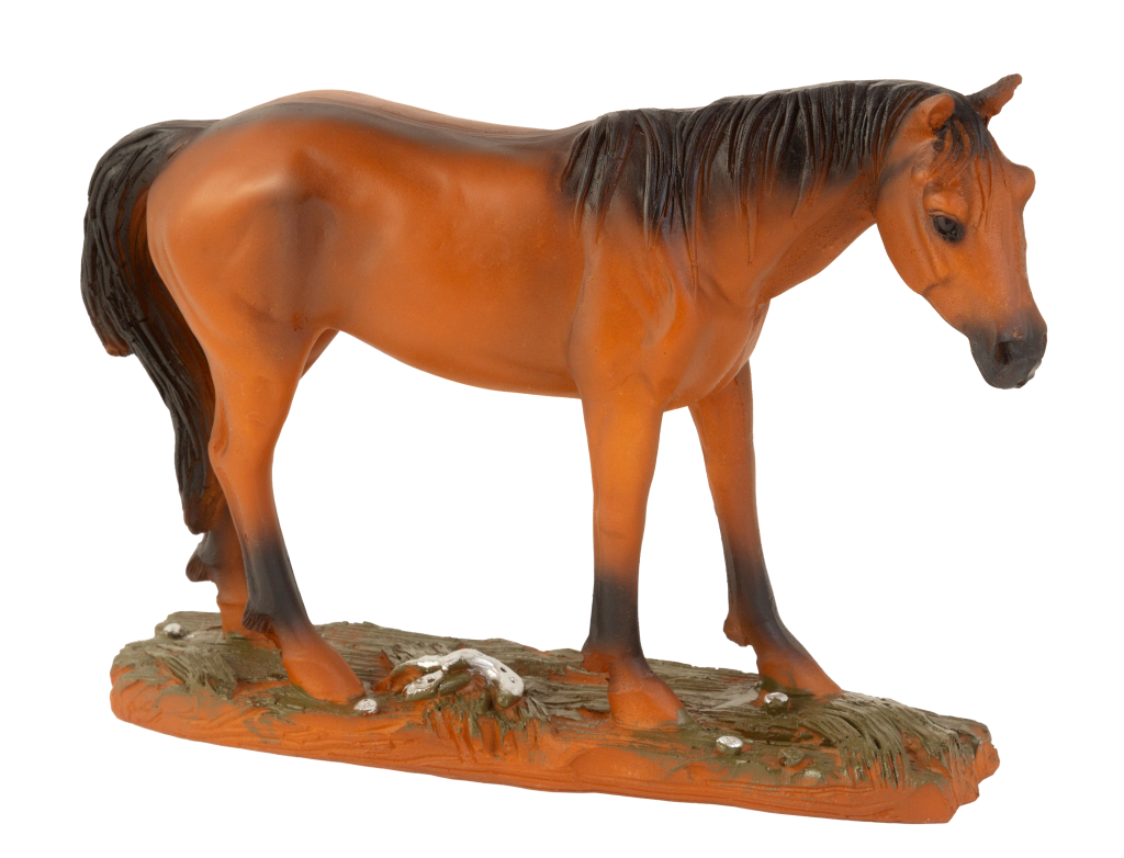 CAVALO DE RESINA AZALAO REF: 70863