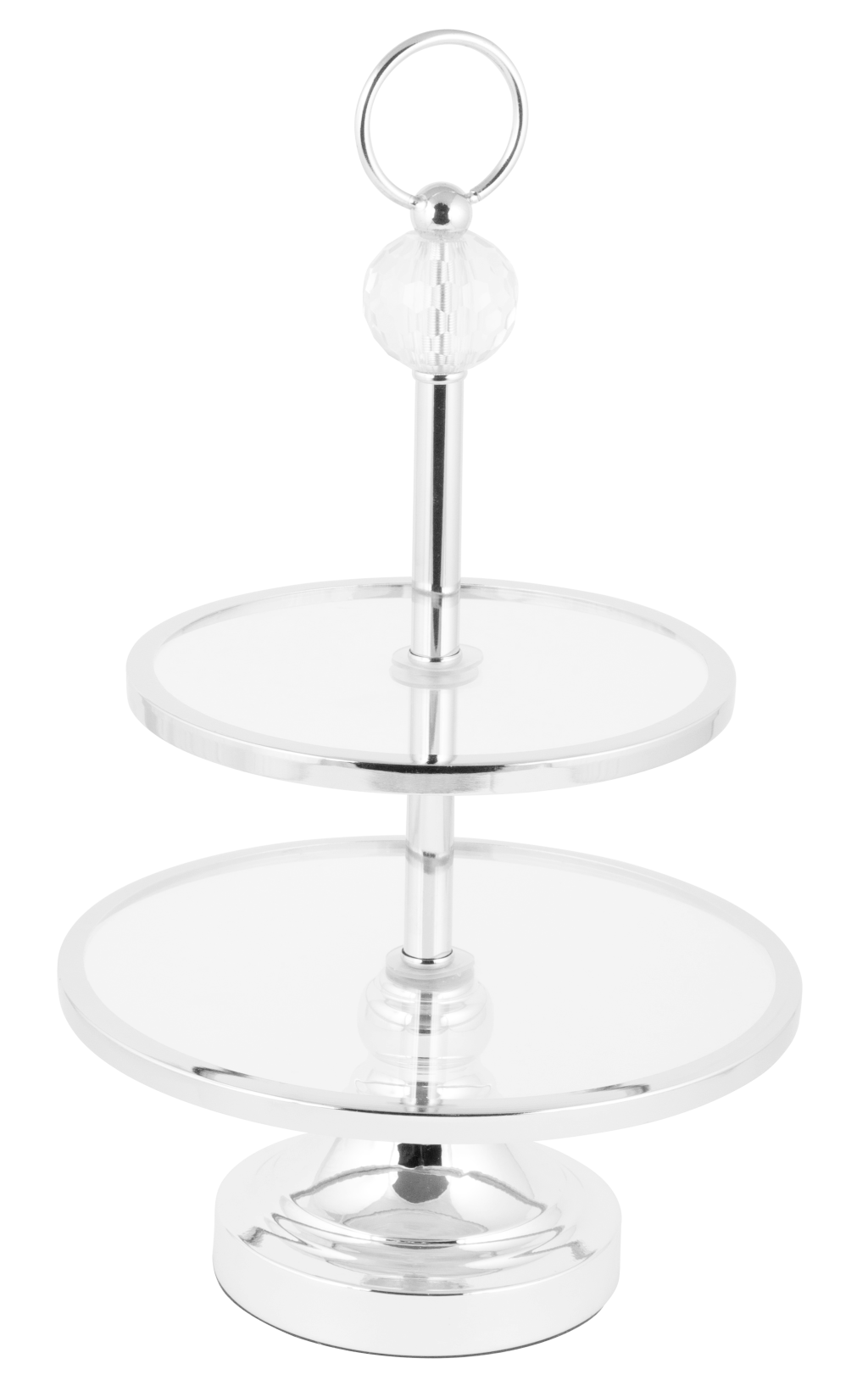 SUPORTE DUPLO BASE VIDRO  REF: 70951