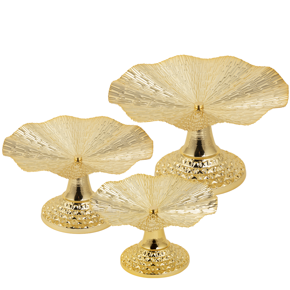 TRIO SUPORTE PARA DOCES FLEUR REF: 70937