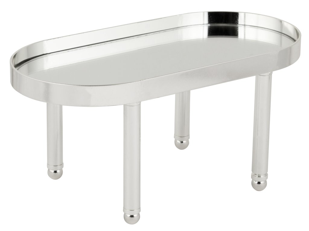 BANDEJA PEDESTAL OVAL CLEAN 30CM REF: 9011S
