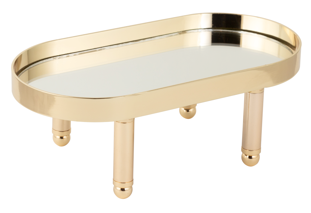 BANDEJA PEDESTAL OVAL CLEAN 25CM REF: 9012G
