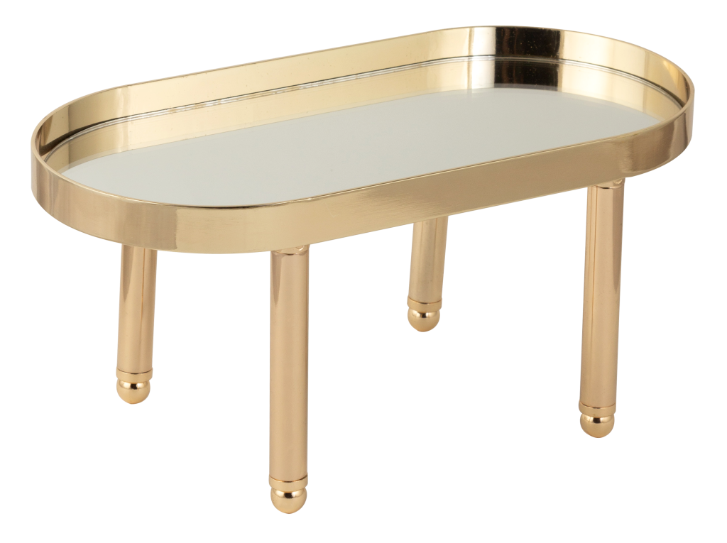 BANDEJA PEDESTAL OVAL CLEAN 30CM REF: 90115