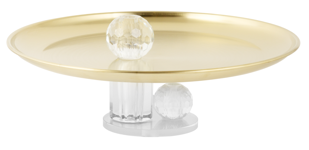 BANDEJA FLUTUANTE CRYSTAL 30CM REF: 70917