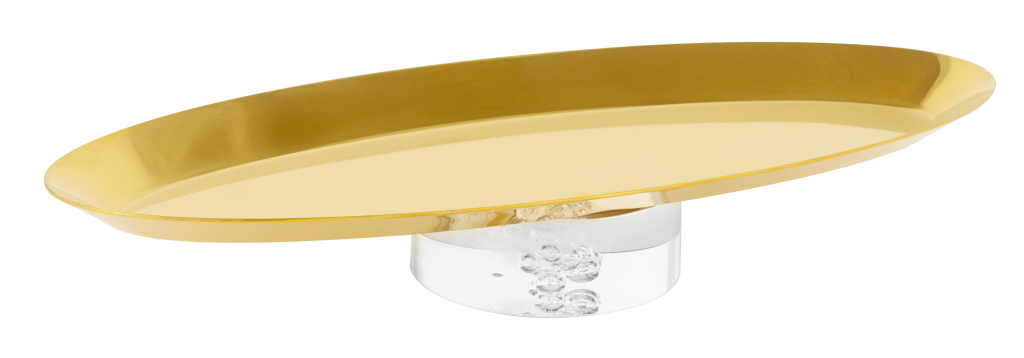 BANDEJA OVAL CRYSTAL 30CM REF: 70921