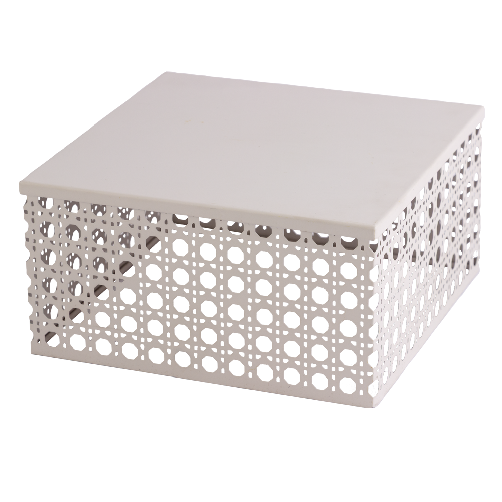 SUPORTE QUADRADO METAL TELADO G REF: 70631