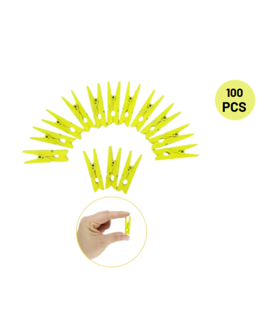 PREGADOR DE MADEIRA 2.5CM PCT C/100 REF:1541