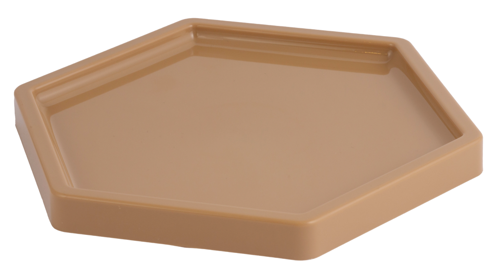 BANDEJA GEOMÉTRICA PLASTICO COLORS REF: 70760