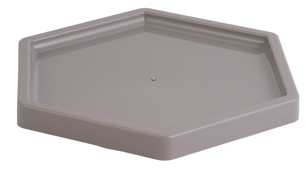 BANDEJA GEOMÉTRICA PLASTICO COLORS REF: 70771