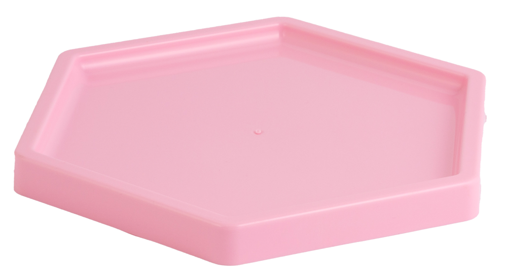 BANDEJA GEOMETRICA PLASTICO COLORS REF: 70766