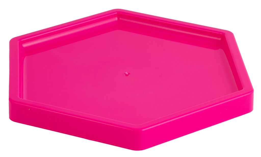 BANDEJA GEOMETRICA PLASTICO COLORS REF: 70770