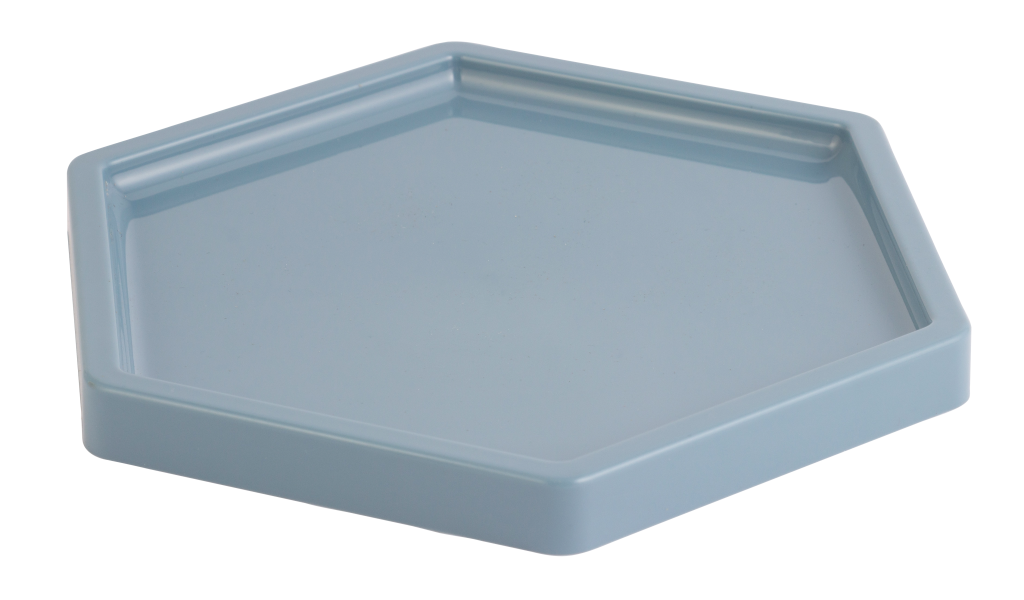 BANDEJA GEOMETRICA PLASTICO COLORS REF: 70763