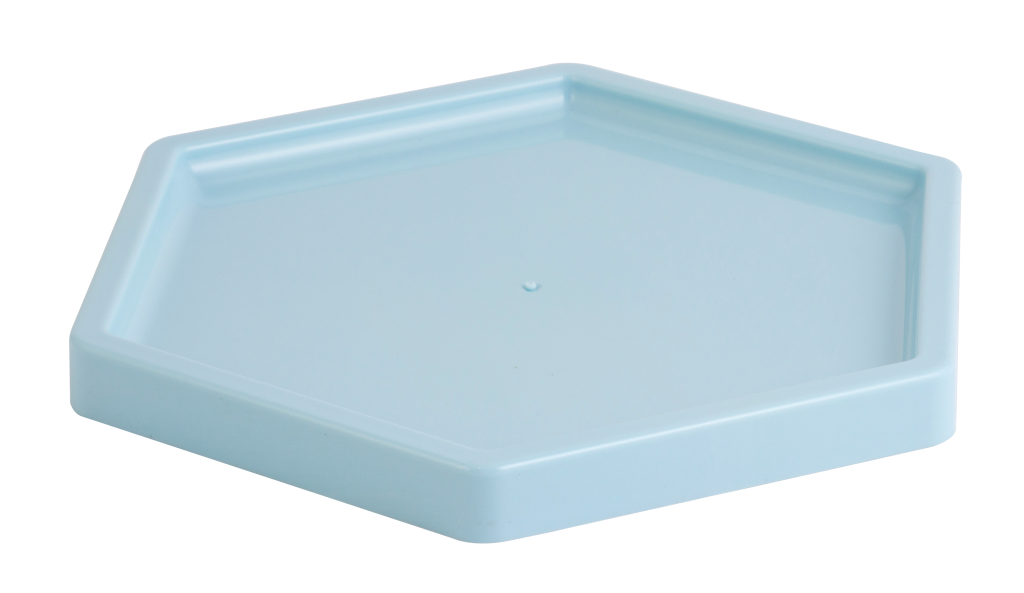 BANDEJA GEOMETRICA PLASTICO COLORS REF: 70767