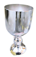 VASO DE METAL CROMADO P REF: 30753
