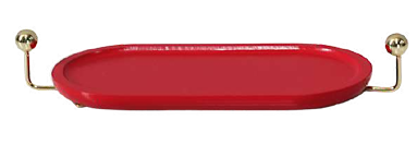 BANDEJA OVAL BOLA REF:  100014