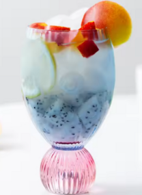 TAÇA DE VIDRO BLOOMY JUICE REF: 30804