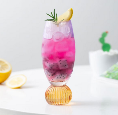 TAÇA DE VIDRO BLOOMY ESPUMANTE   REF: 30802