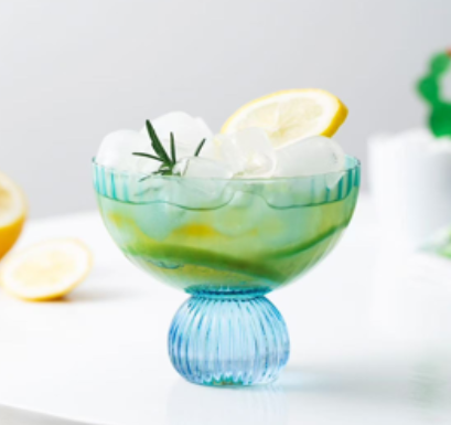 TAÇA DE VIDRO BLOOMY COQUETEL    REF: 30801