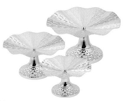 TRIO SUPORTE PARA DOCES FLEUR REF: 71004