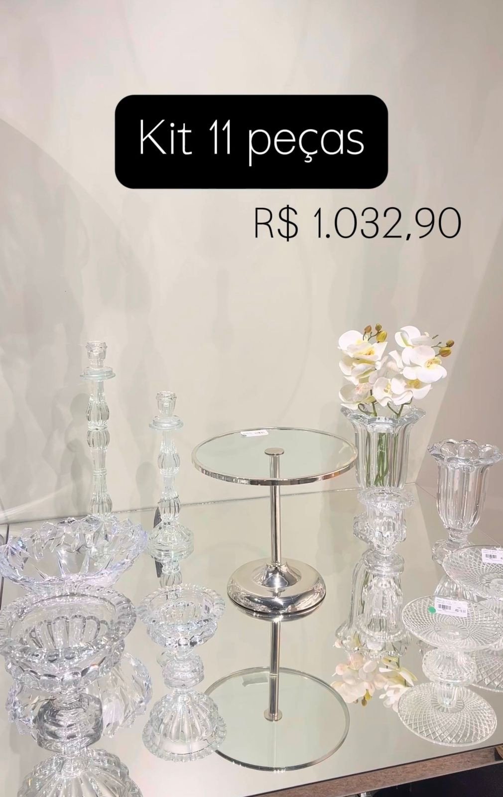 KIT SILVER & GLASS