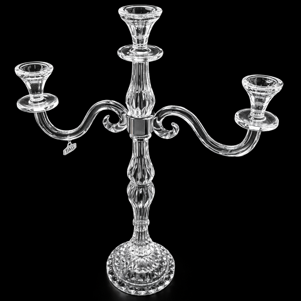 CASTICAL DE VIDRO 3 BRACOS  BELLE REF: 71151