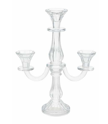 CASTICAL DE VIDRO 3 BRACOS  REF: 71149