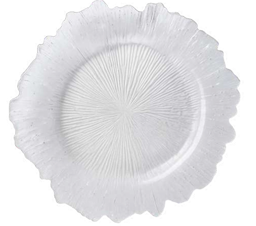 SOUSPLAT DE ACRILICO FLOWER TRANSPARENTE REF: 30790