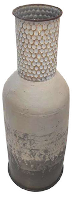 VASO METAL ZIMBABUE P REF: 71282