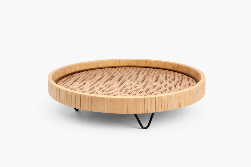 BANDEJA ELEVADA 35CM JAMBU  REF: 71280