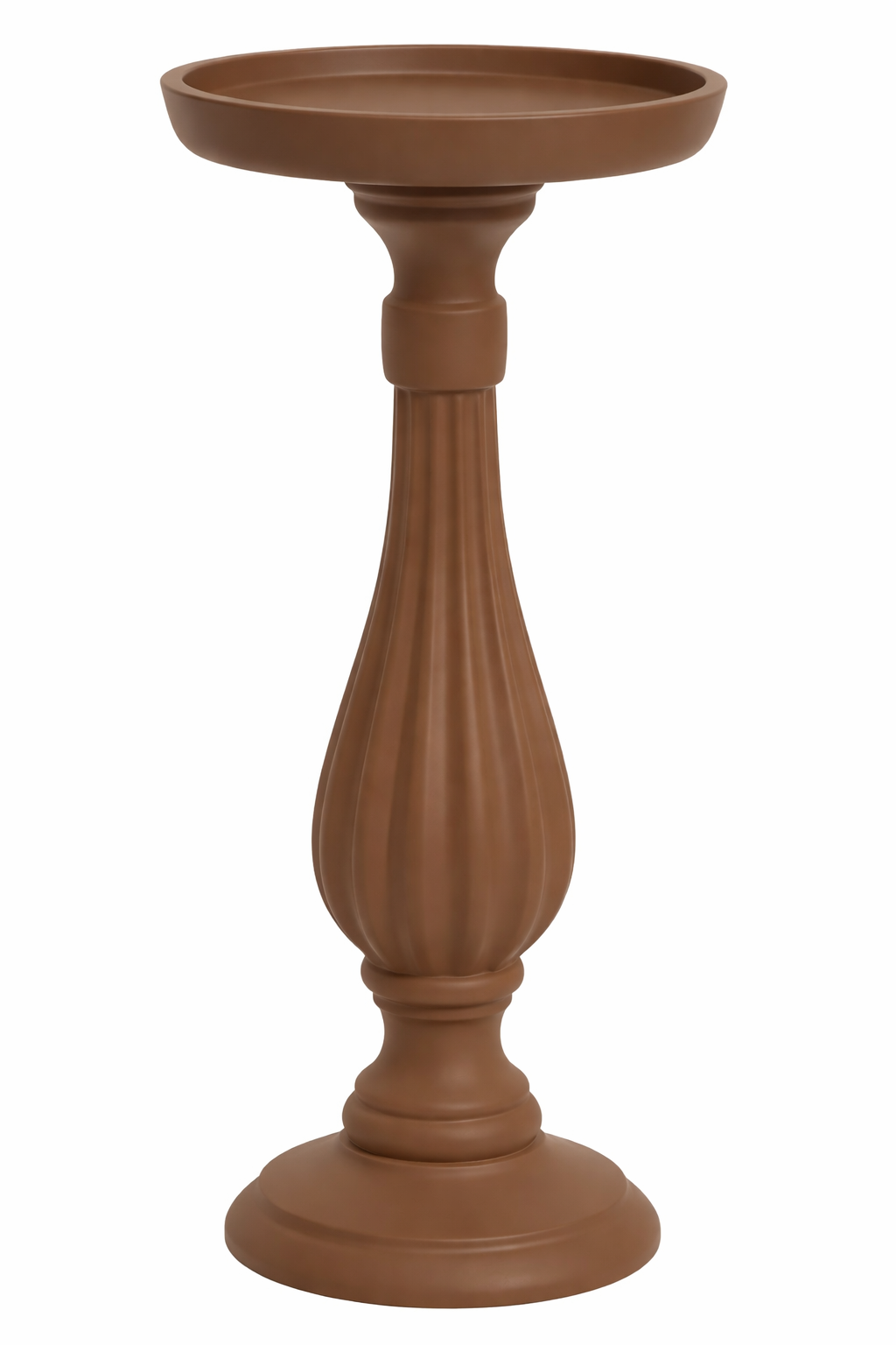 CASTIÇAL DE MADEIRA TORNEADO  G REF: 71297